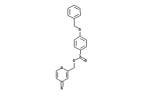 4-benzoxybenzoic Acid (4-ketopyran-2-yl)methyl Ester