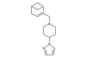 Image of 1-(4-bicyclo[3.1.1]hept-3-enylmethyl)-4-pyrazol-1-yl-piperidine