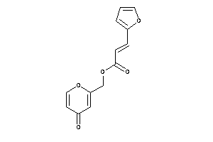 Image of 3-(2-furyl)acrylic Acid (4-ketopyran-2-yl)methyl Ester