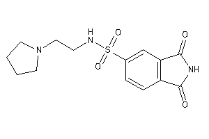 1,3-diketo-N-(2-pyrrolidinoethyl)isoindoline-5-sulfonamide