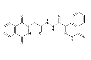 N'-[2-(1,4-diketo-3H-phthalazin-2-yl)acetyl]-4-keto-3H-phthalazine-1-carbohydrazide