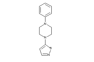 5-(4-phenylpiperazino)isothiazole