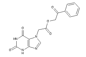 2-(2,6-diketo-3H-purin-7-yl)acetic Acid Phenacyl Ester