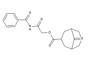 9-ketobicyclo[3.3.1]nonane-7-carboxylic Acid (2-benzamido-2-keto-ethyl) Ester