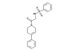 N-[2-keto-2-(4-phenyl-3,6-dihydro-2H-pyridin-1-yl)ethyl]benzenesulfonamide