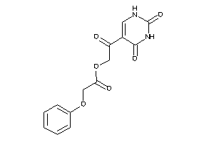 2-phenoxyacetic Acid [2-(2,4-diketo-1H-pyrimidin-5-yl)-2-keto-ethyl] Ester