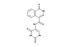 N-(2,4-diketo-1H-pyrimidin-5-yl)-4-keto-3H-phthalazine-1-carboxamide