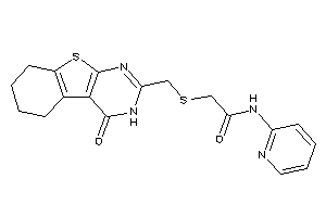 2-[(4-keto-5,6,7,8-tetrahydro-3H-benzothiopheno[2,3-d]pyrimidin-2-yl)methylthio]-N-(2-pyridyl)acetamide