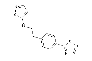 Isothiazol-5-yl-[2-[4-(1,2,4-oxadiazol-5-yl)phenyl]ethyl]amine