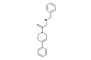 2-(benzylamino)-1-(4-phenyl-3,6-dihydro-2H-pyridin-1-yl)ethanone