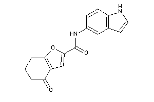 N-(1H-indol-5-yl)-4-keto-6,7-dihydro-5H-benzofuran-2-carboxamide