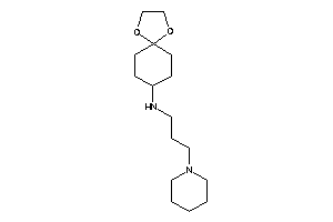 1,4-dioxaspiro[4.5]decan-8-yl(3-piperidinopropyl)amine