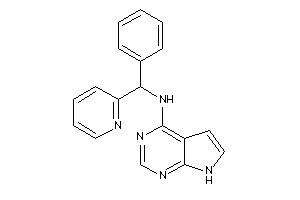 [phenyl(2-pyridyl)methyl]-(7H-pyrrolo[2,3-d]pyrimidin-4-yl)amine