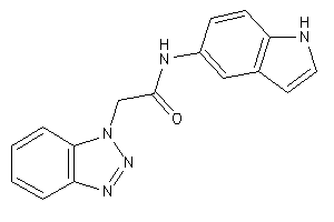 2-(benzotriazol-1-yl)-N-(1H-indol-5-yl)acetamide