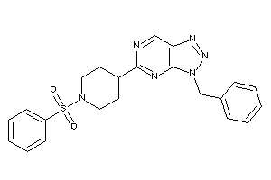 3-benzyl-5-(1-besyl-4-piperidyl)triazolo[4,5-d]pyrimidine