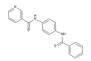 N-(4-benzamidophenyl)nicotinamide