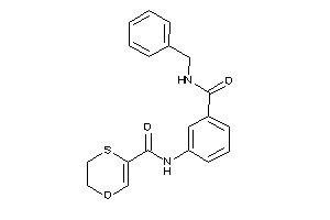 Image of N-[3-(benzylcarbamoyl)phenyl]-2,3-dihydro-1,4-oxathiine-5-carboxamide