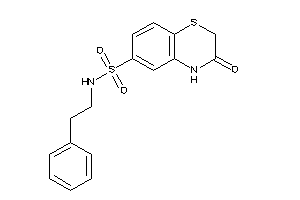 3-keto-N-phenethyl-4H-1,4-benzothiazine-6-sulfonamide