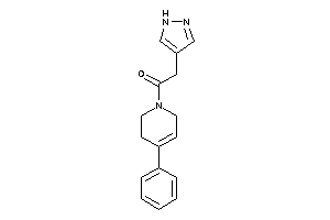 1-(4-phenyl-3,6-dihydro-2H-pyridin-1-yl)-2-(1H-pyrazol-4-yl)ethanone