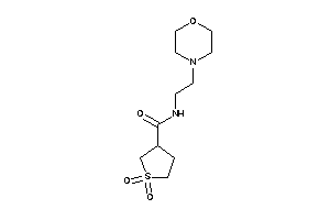 1,1-diketo-N-(2-morpholinoethyl)thiolane-3-carboxamide