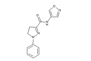 N-isoxazol-4-yl-1-phenyl-2-pyrazoline-3-carboxamide