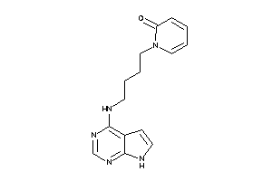 1-[4-(7H-pyrrolo[2,3-d]pyrimidin-4-ylamino)butyl]-2-pyridone