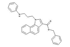 Image of 1-(3-anilinopropyl)benzo[g]indole-3-carboxylic Acid Benzyl Ester