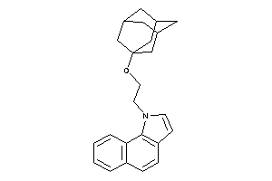 Image of 1-[2-(1-adamantyloxy)ethyl]benzo[g]indole