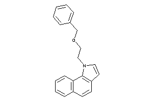 Image of 1-(2-benzoxyethyl)benzo[g]indole