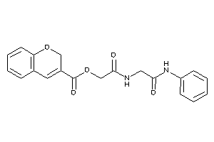 2H-chromene-3-carboxylic Acid [2-[(2-anilino-2-keto-ethyl)amino]-2-keto-ethyl] Ester