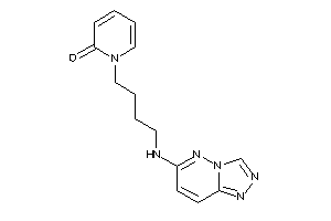 1-[4-([1,2,4]triazolo[3,4-f]pyridazin-6-ylamino)butyl]-2-pyridone