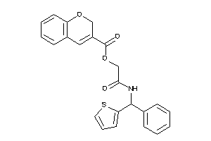 2H-chromene-3-carboxylic Acid [2-keto-2-[[phenyl(2-thienyl)methyl]amino]ethyl] Ester