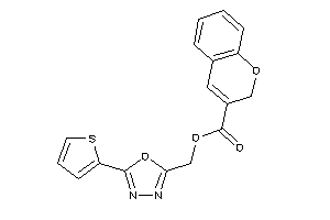 2H-chromene-3-carboxylic Acid [5-(2-thienyl)-1,3,4-oxadiazol-2-yl]methyl Ester