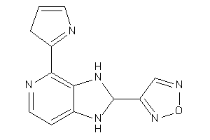 3-[4-(3H-pyrrol-2-yl)-2,3-dihydro-1H-imidazo[4,5-c]pyridin-2-yl]furazan
