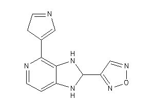 Image of 3-[4-(3H-pyrrol-4-yl)-2,3-dihydro-1H-imidazo[4,5-c]pyridin-2-yl]furazan