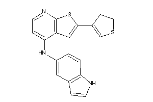 [2-(2,3-dihydrothiophen-4-yl)thieno[2,3-b]pyridin-4-yl]-(1H-indol-5-yl)amine