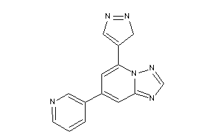 5-(3H-pyrazol-4-yl)-7-(3-pyridyl)-[1,2,4]triazolo[1,5-a]pyridine
