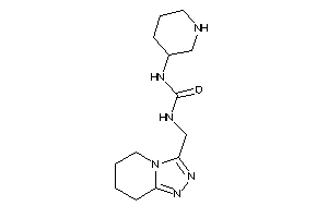 1-(3-piperidyl)-3-(5,6,7,8-tetrahydro-[1,2,4]triazolo[4,3-a]pyridin-3-ylmethyl)urea