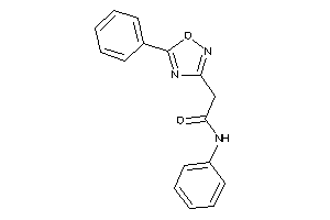 N-phenyl-2-(5-phenyl-1,2,4-oxadiazol-3-yl)acetamide