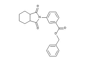 3-(1,3-diketo-3a,4,5,6,7,7a-hexahydroisoindol-2-yl)benzoic Acid Benzyl Ester