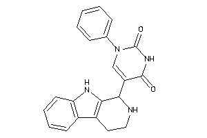 1-phenyl-5-(2,3,4,9-tetrahydro-1H-$b-carbolin-1-yl)pyrimidine-2,4-quinone