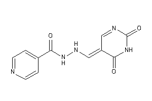 N'-[(2,6-diketopyrimidin-5-ylidene)methyl]isonicotinohydrazide