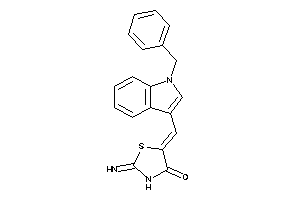 5-[(1-benzylindol-3-yl)methylene]-2-imino-thiazolidin-4-one