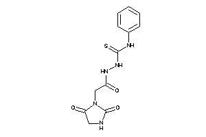 1-[[2-(2,5-diketoimidazolidin-1-yl)acetyl]amino]-3-phenyl-thiourea
