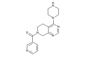(4-piperazino-6,8-dihydro-5H-pyrido[3,4-d]pyrimidin-7-yl)-(3-pyridyl)methanone