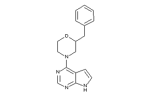 2-benzyl-4-(7H-pyrrolo[2,3-d]pyrimidin-4-yl)morpholine