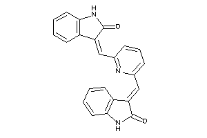 3-[[6-[(2-ketoindolin-3-ylidene)methyl]-2-pyridyl]methylene]oxindole