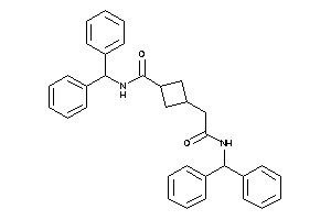 Image of N-benzhydryl-3-[2-(benzhydrylamino)-2-keto-ethyl]cyclobutanecarboxamide