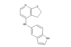 2,3-dihydrothieno[2,3-b]pyridin-4-yl(1H-indol-5-yl)amine