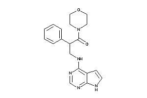 1-morpholino-2-phenyl-3-(7H-pyrrolo[2,3-d]pyrimidin-4-ylamino)propan-1-one